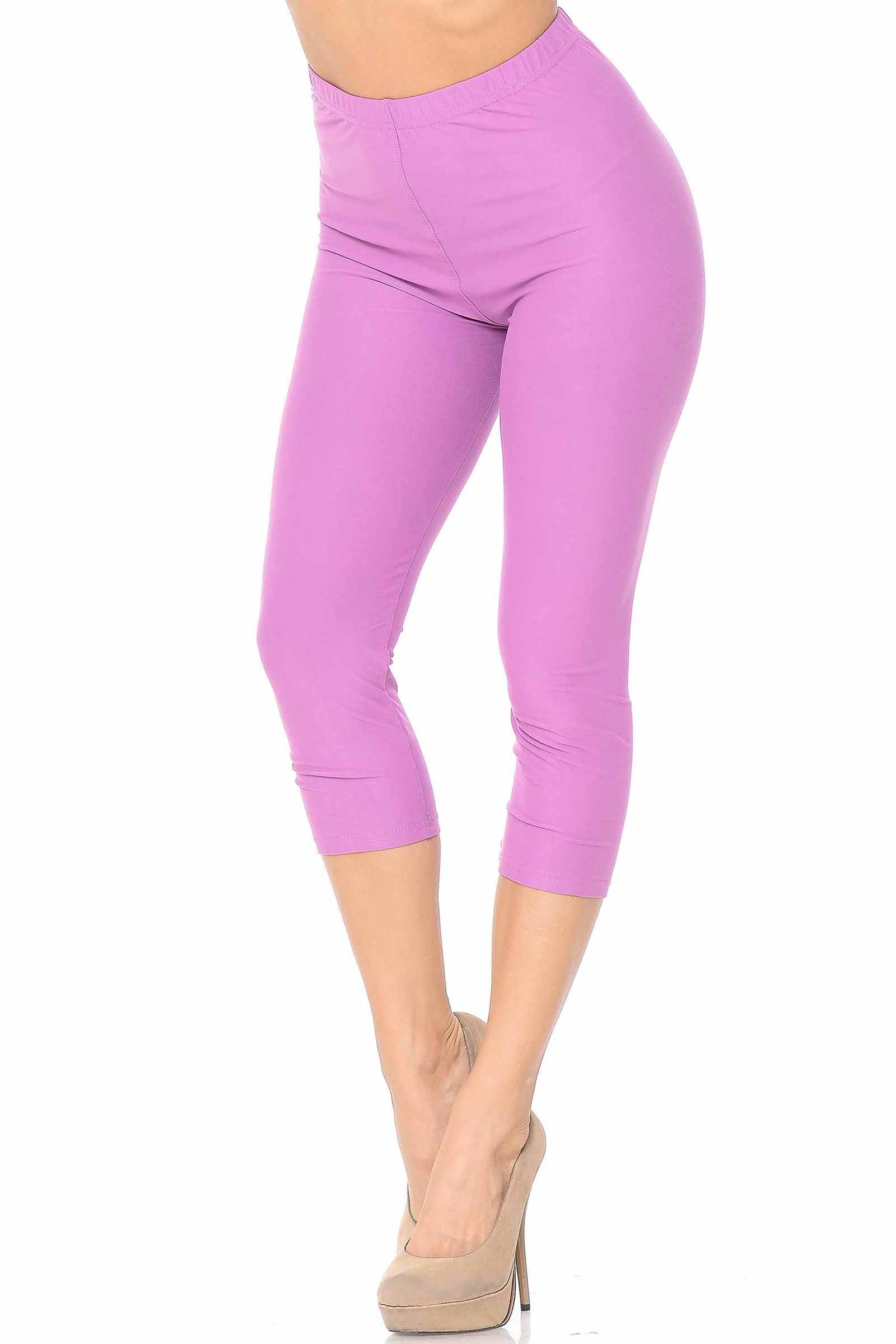 Buttery Smooth Basic Solid Capris | New Mix