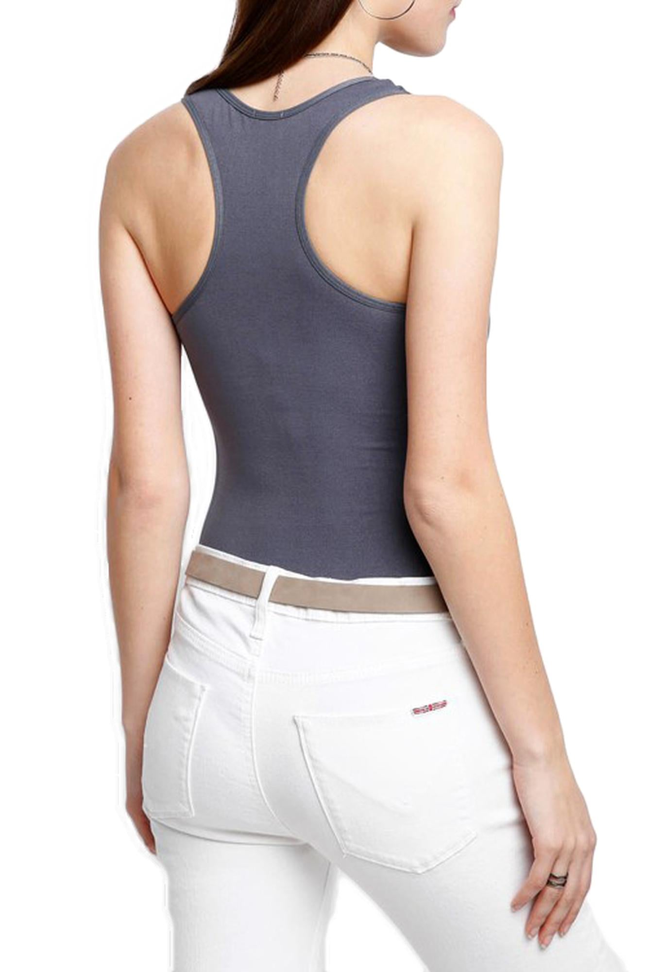 Basic Nylon Spandex Bodysuit