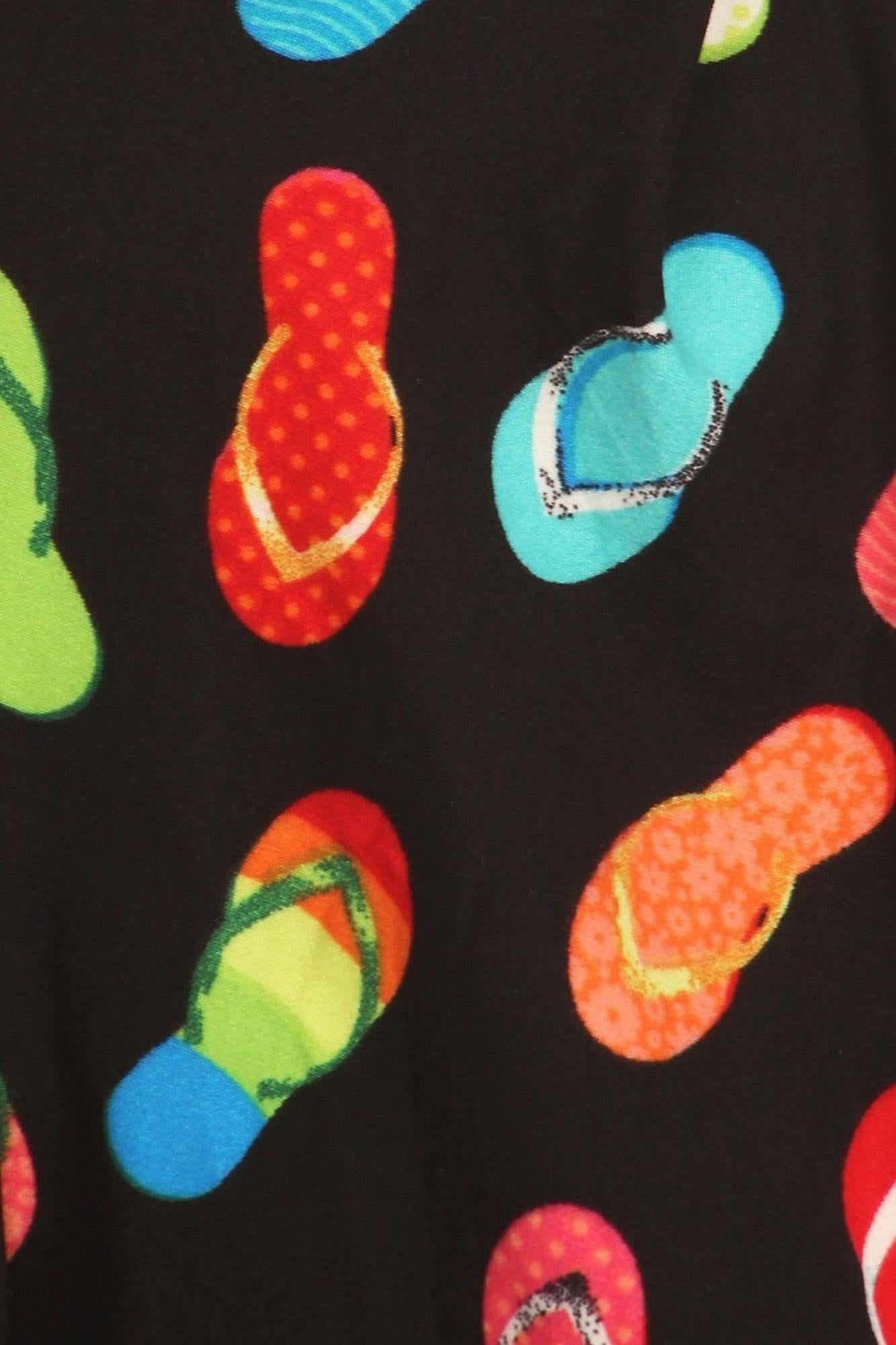 Brushed Summer Beach Sandal Shorts