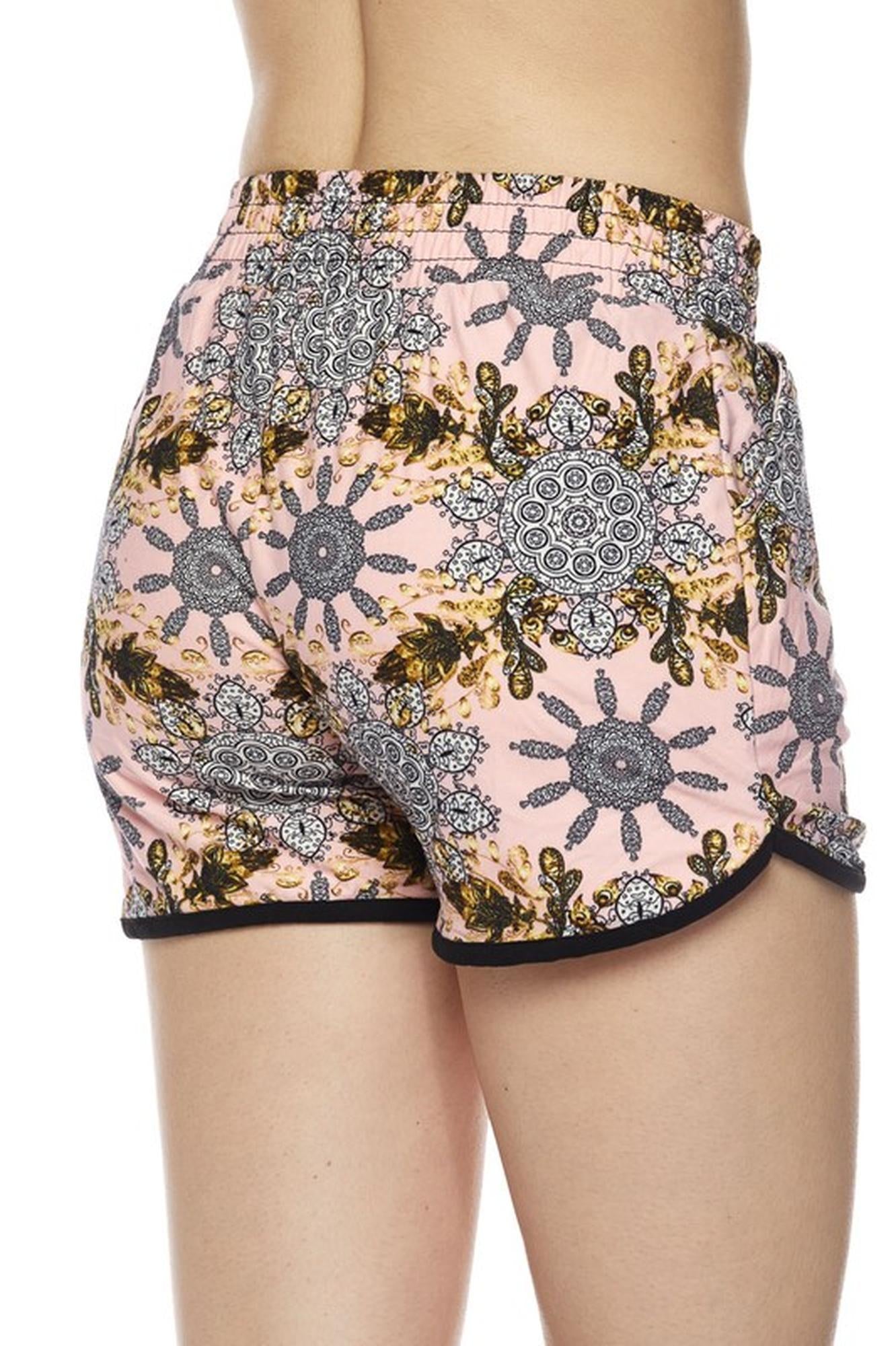 Gorgeous Pink Motif Dolphin Shorts