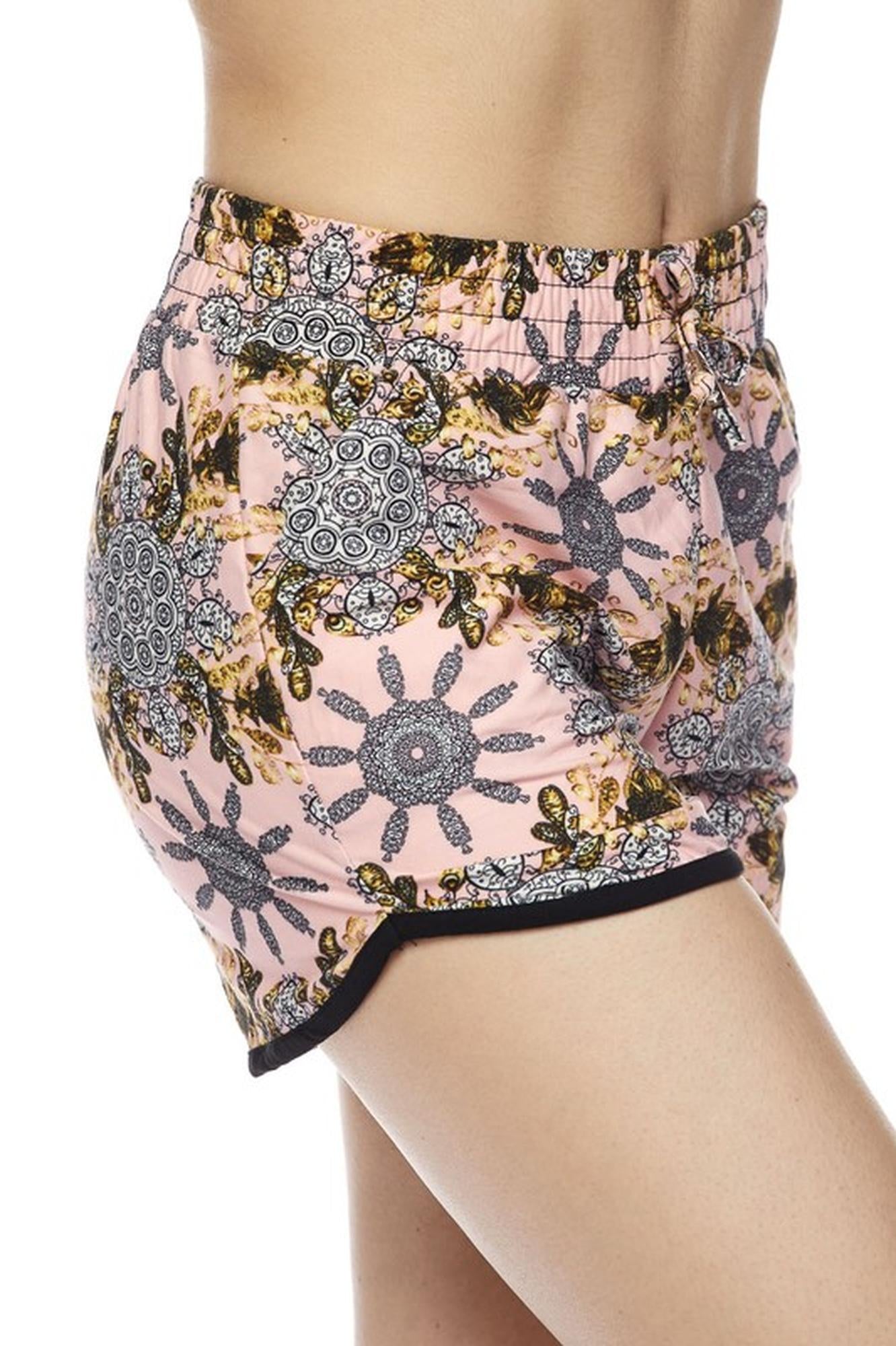 Gorgeous Pink Motif Dolphin Shorts
