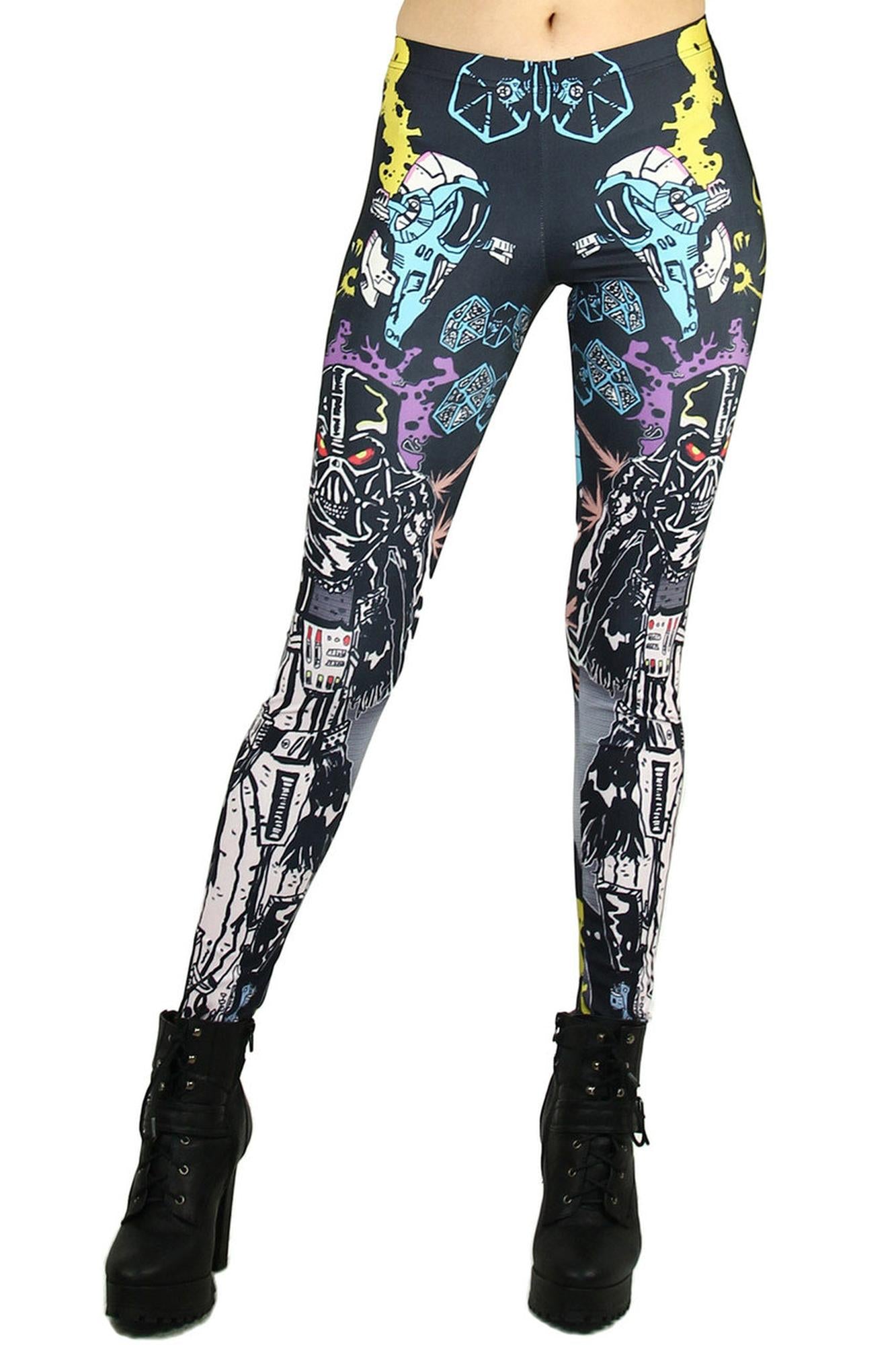 Vader Cartoon Leggings