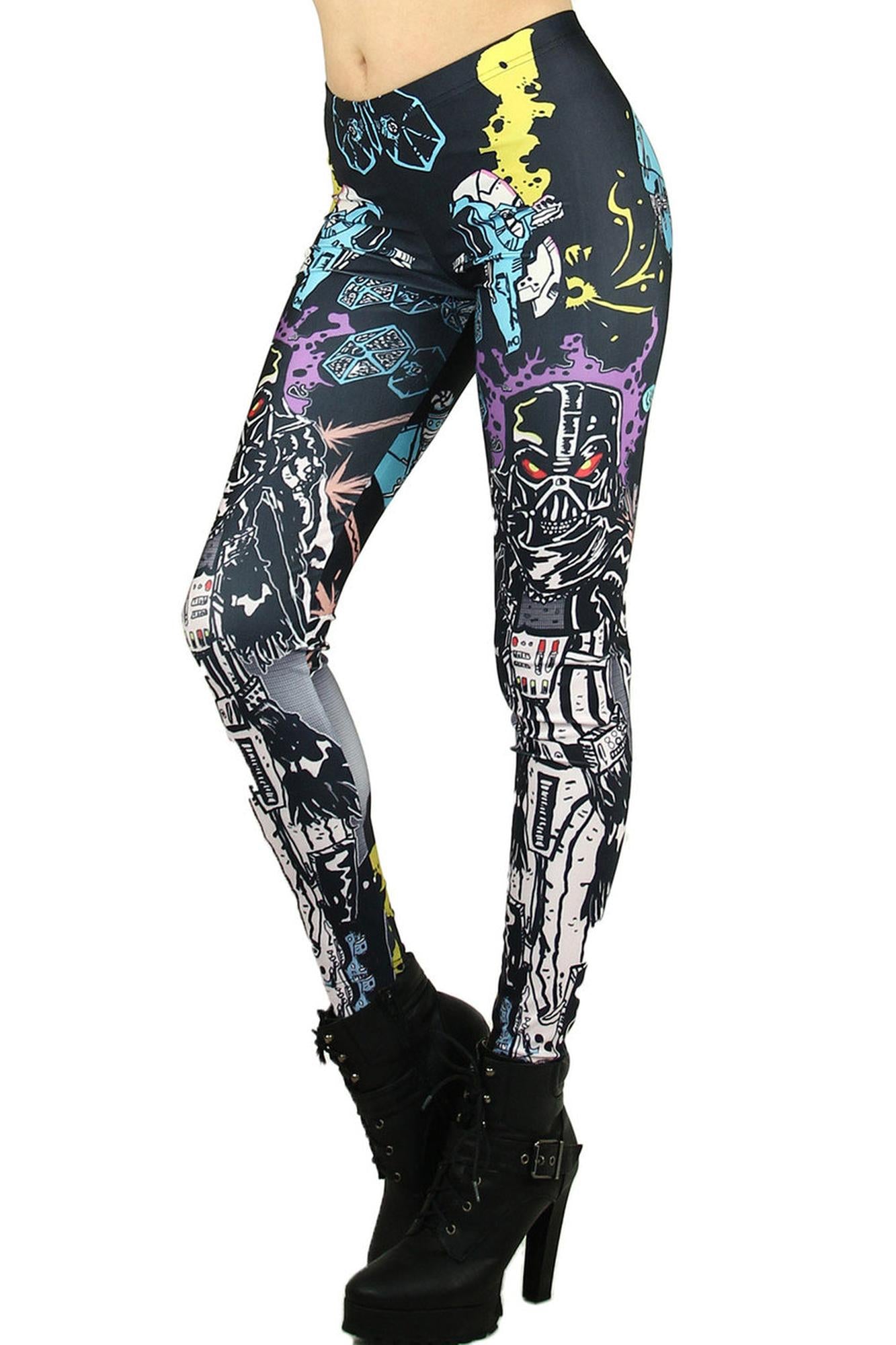 Vader Cartoon Leggings