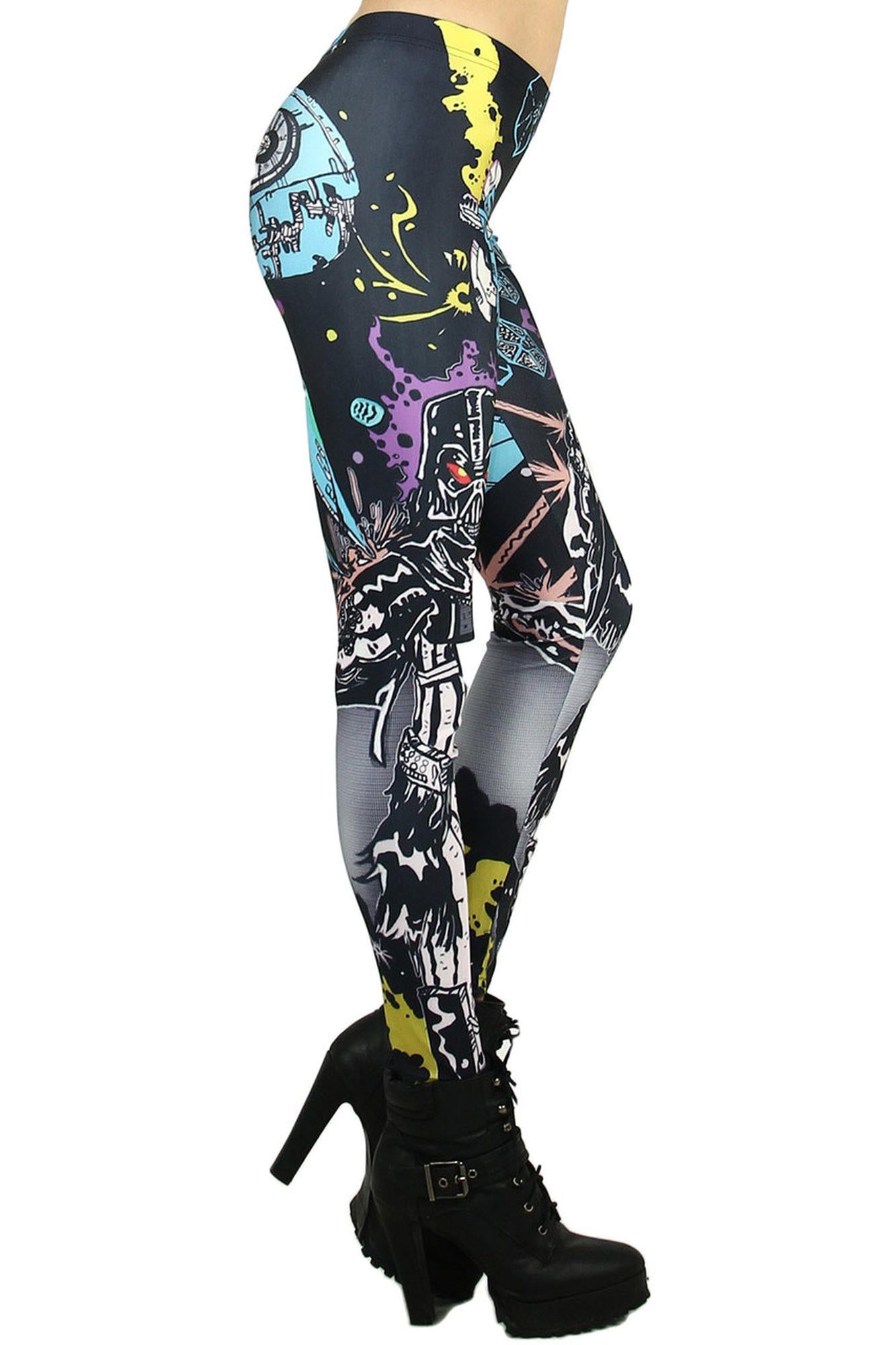 Vader Cartoon Leggings