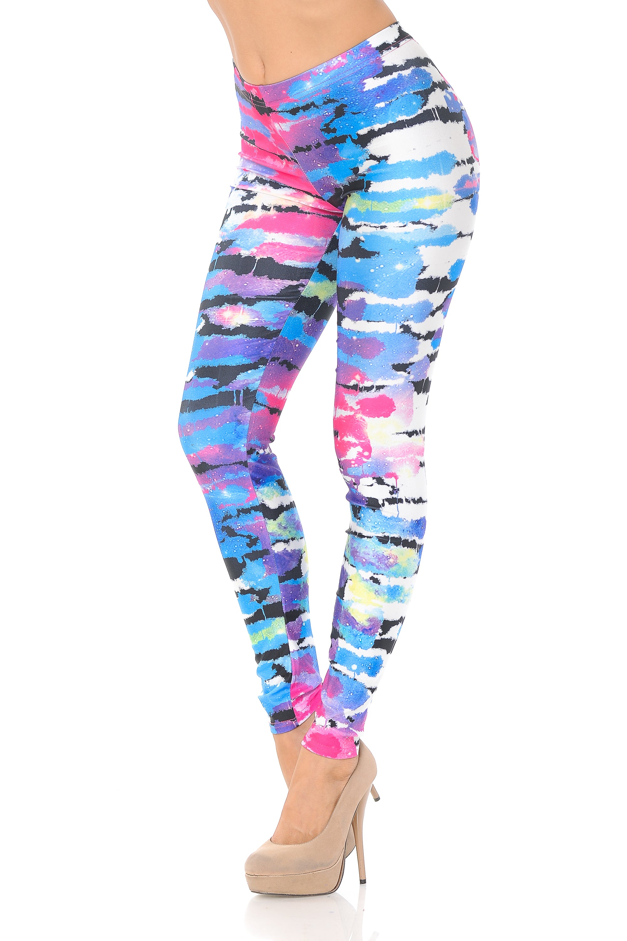 Premium Graphic Print Morning Day Dream Abstract Leggings