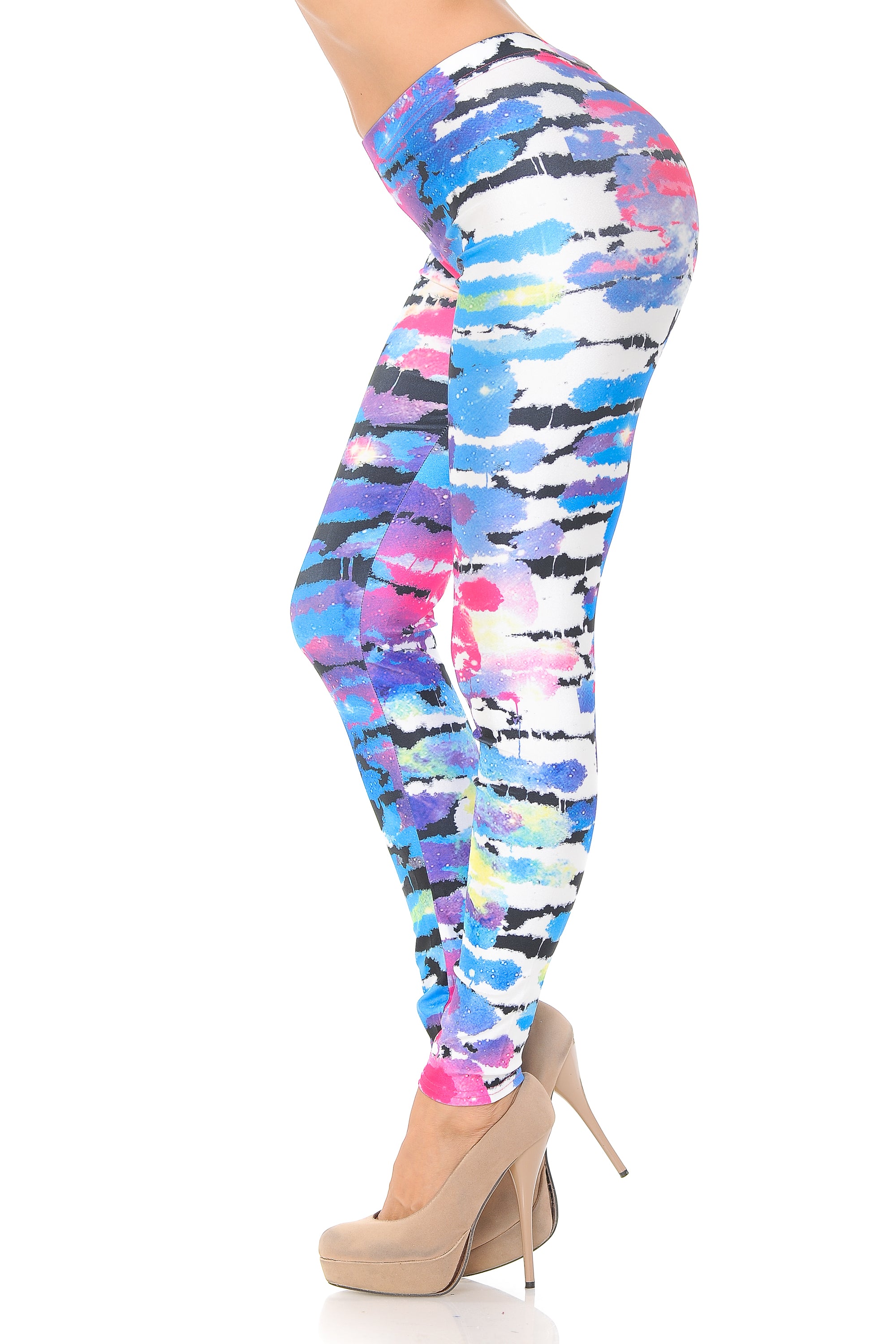 Premium Graphic Print Morning Day Dream Abstract Leggings