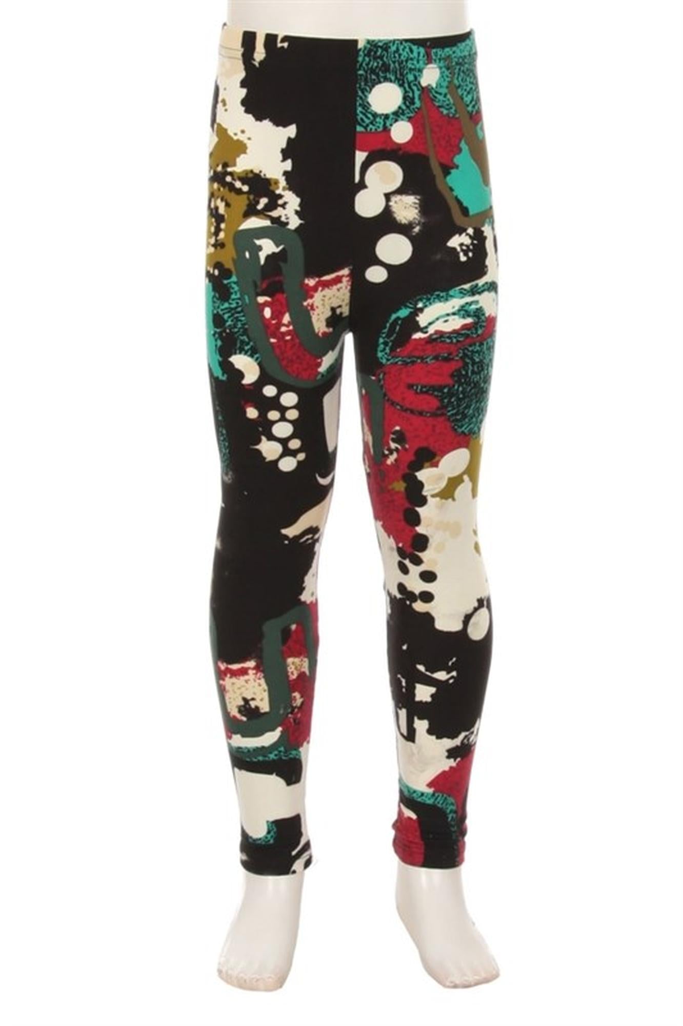Buttery Smooth Summer Picasso Kid's Leggings