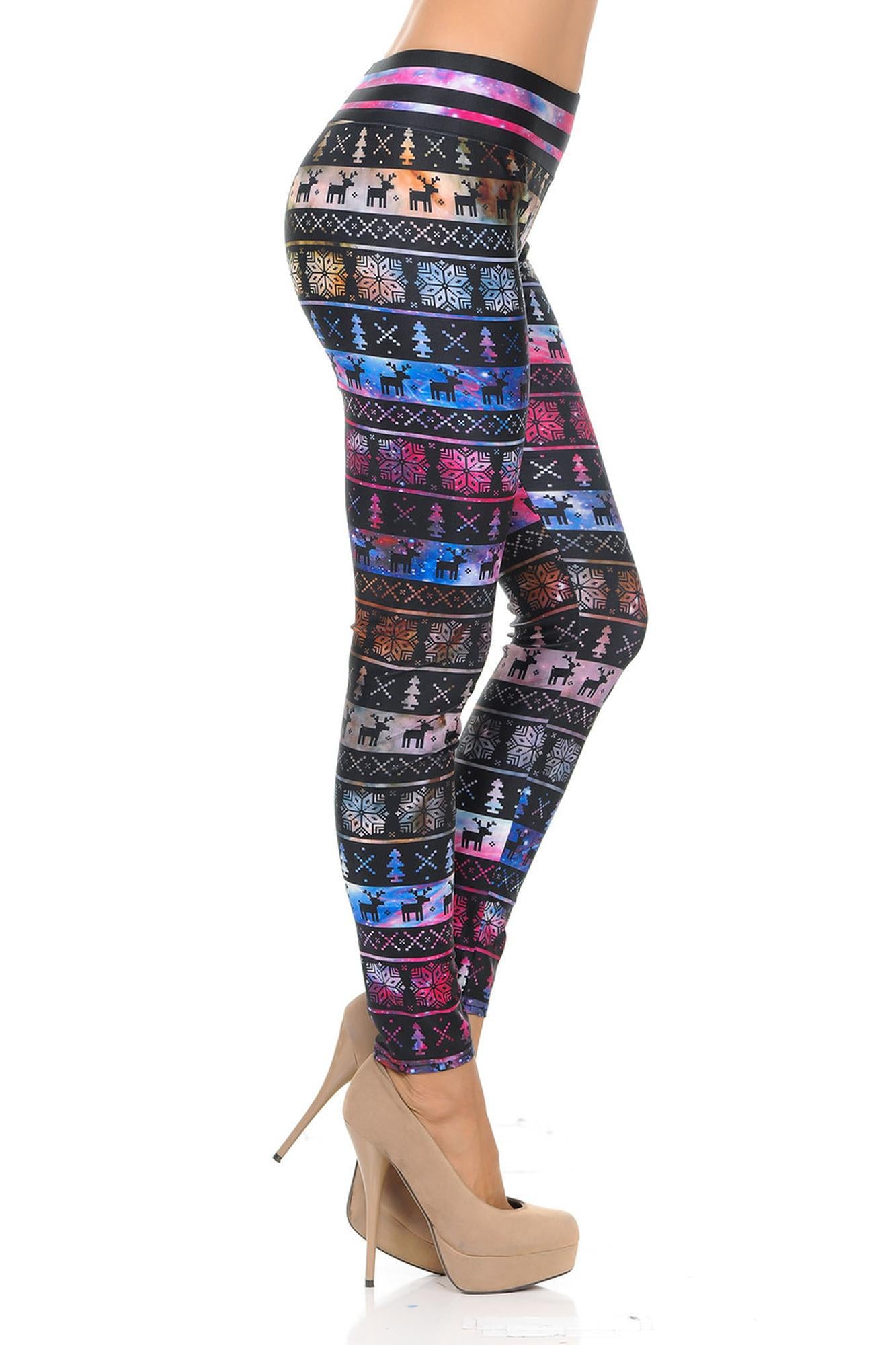 Christmas Galaxy Leggings