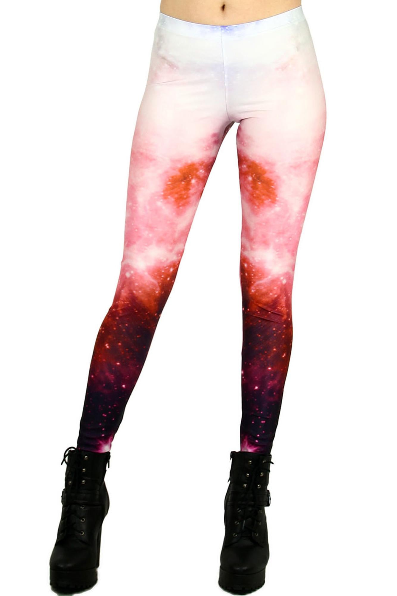 Rose Galaxy Leggings