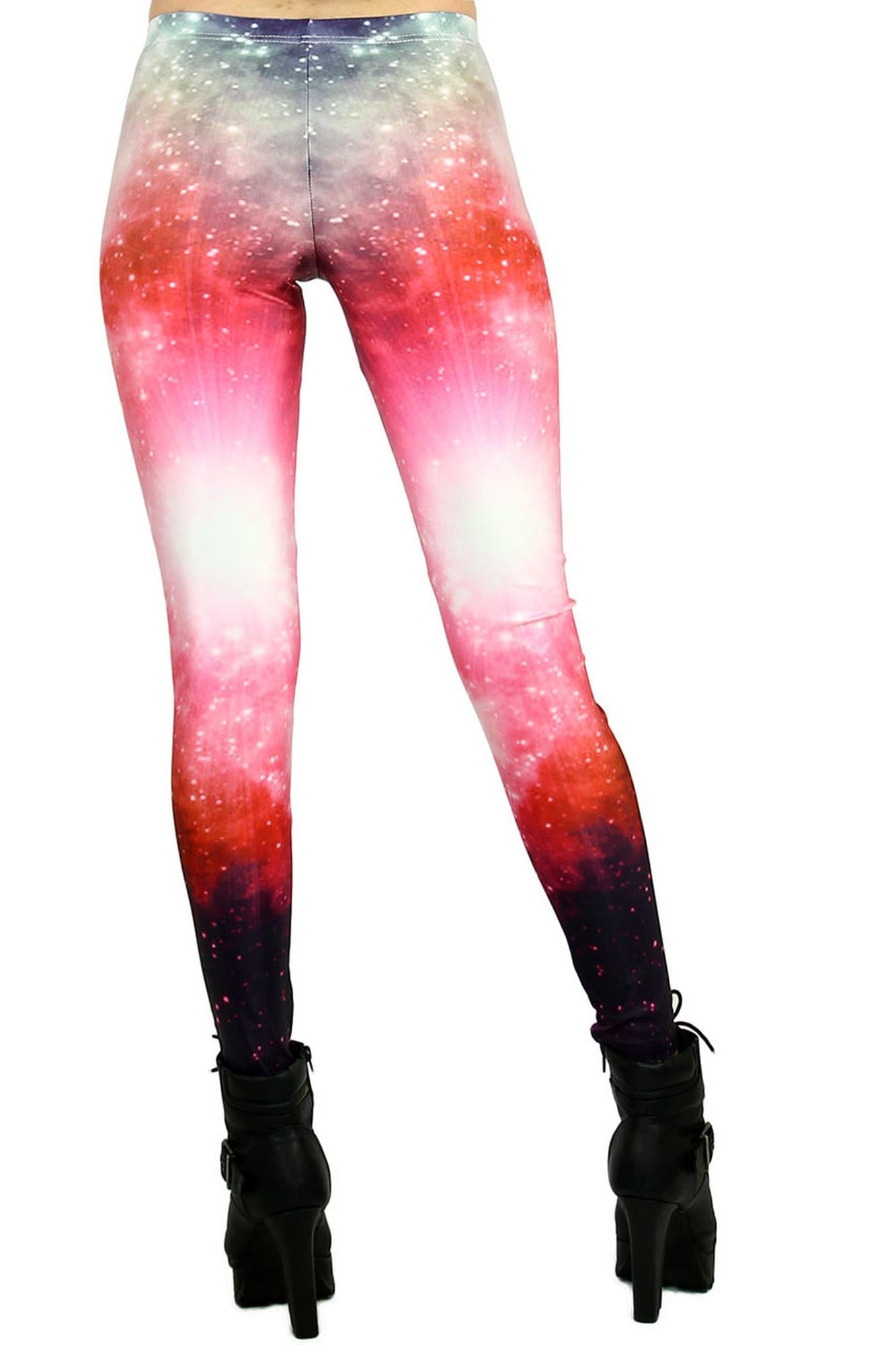 Rose Galaxy Leggings