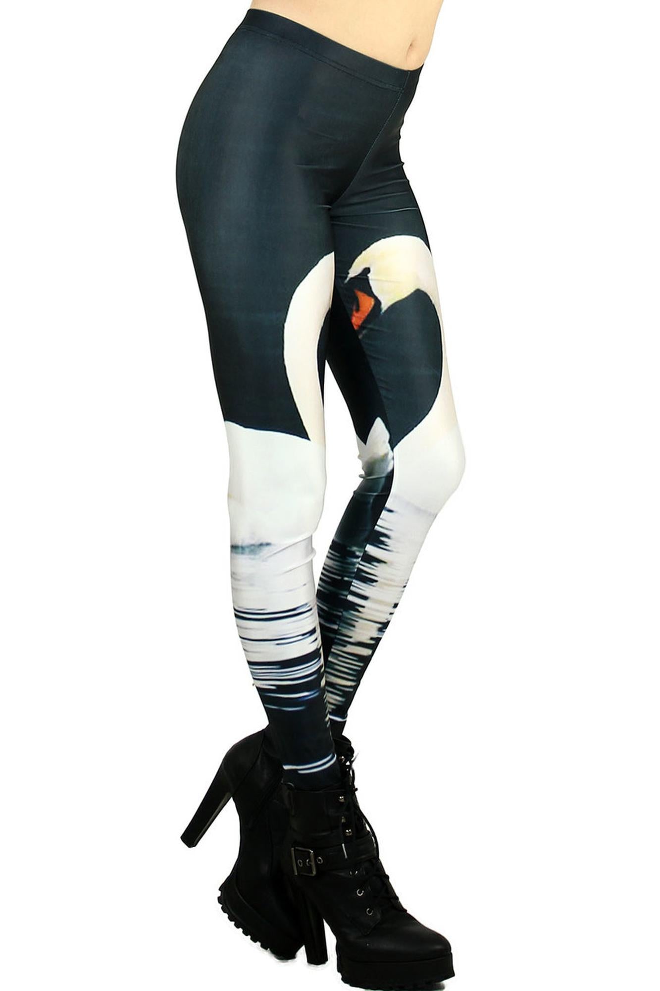 Swan Leggings