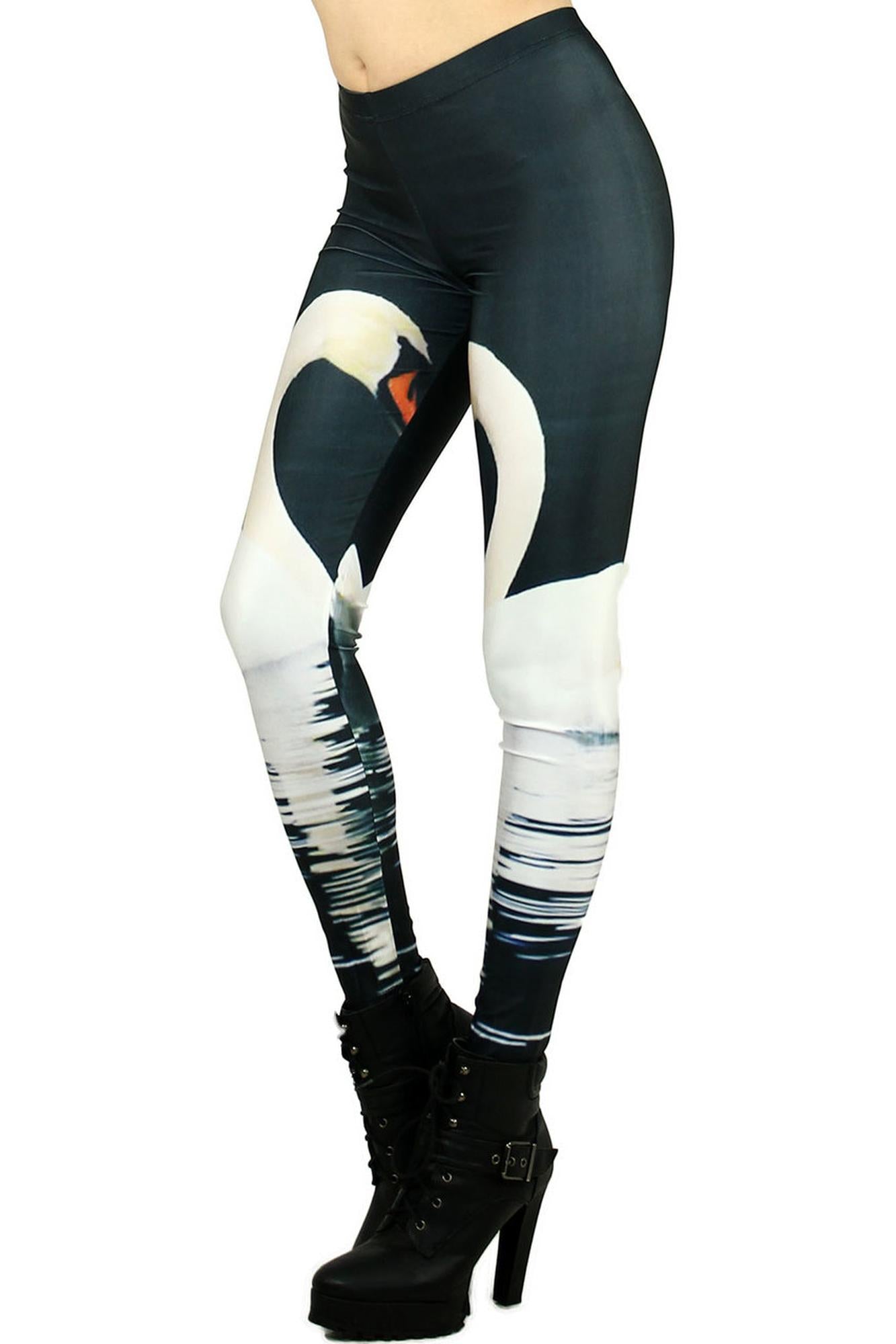 Swan Leggings