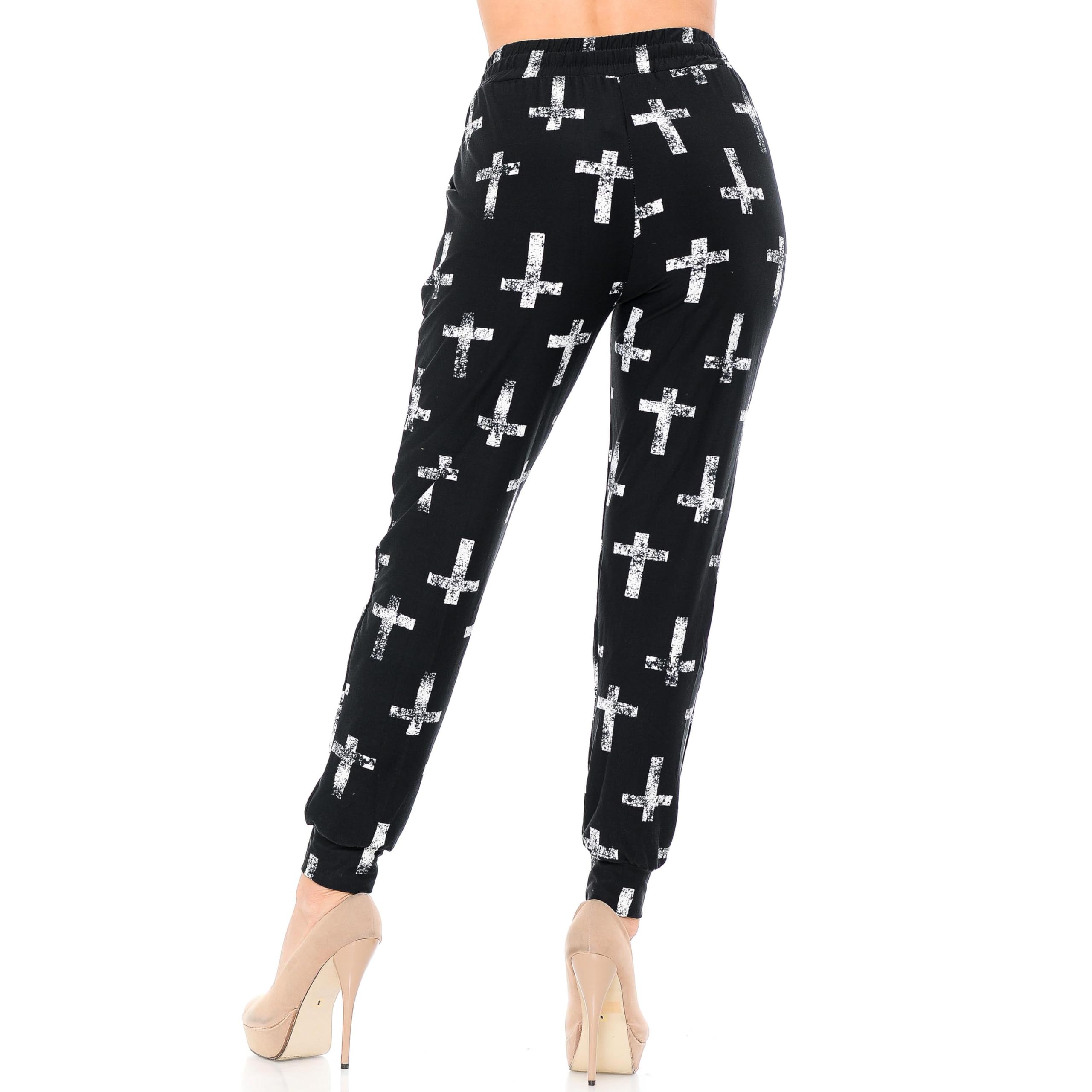 Brushed Faded Cross Joggers