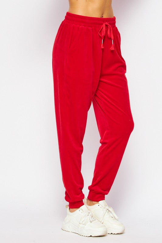 Comfy Velour Joggers