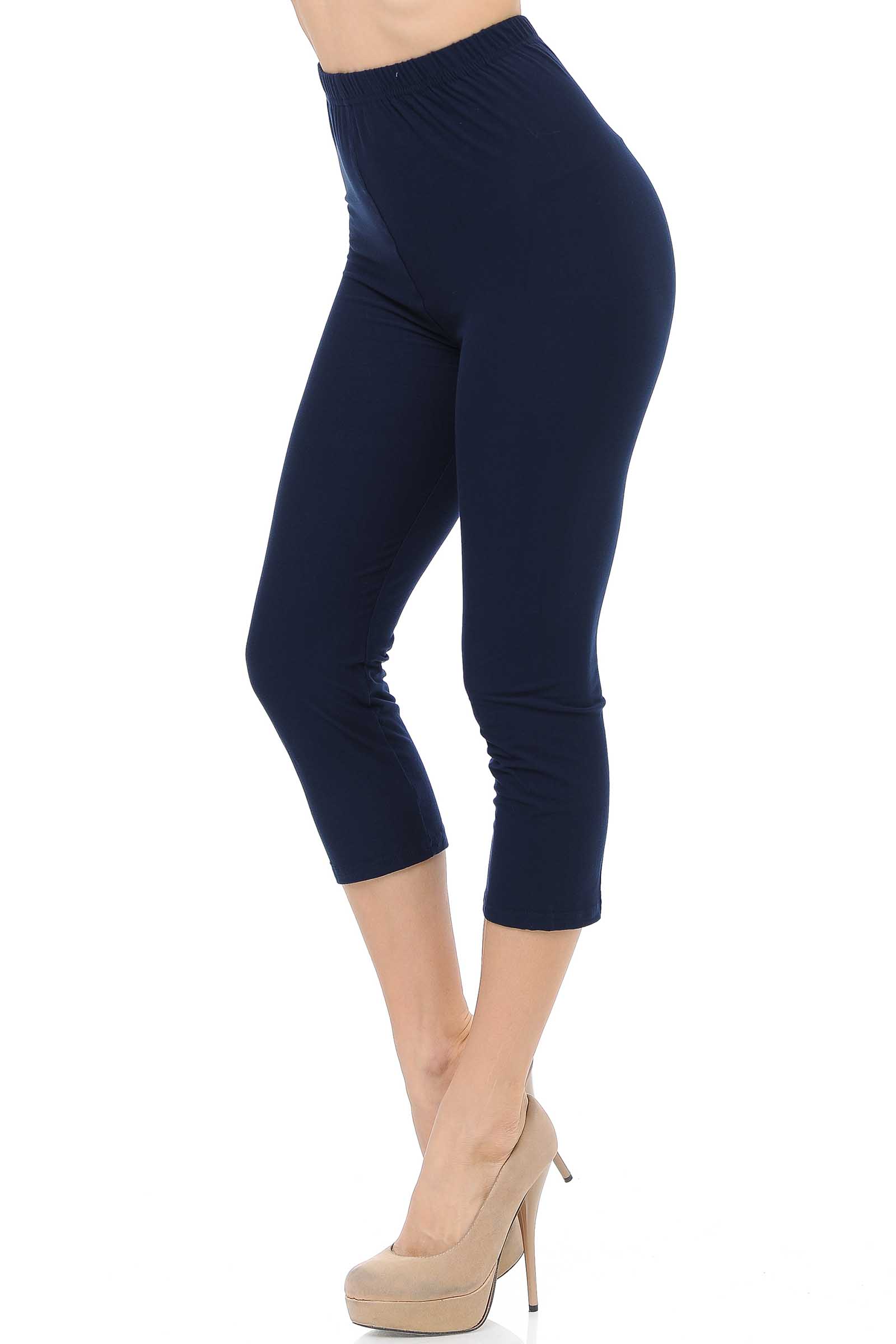 Buttery Smooth Basic Solid Capris - New Mix