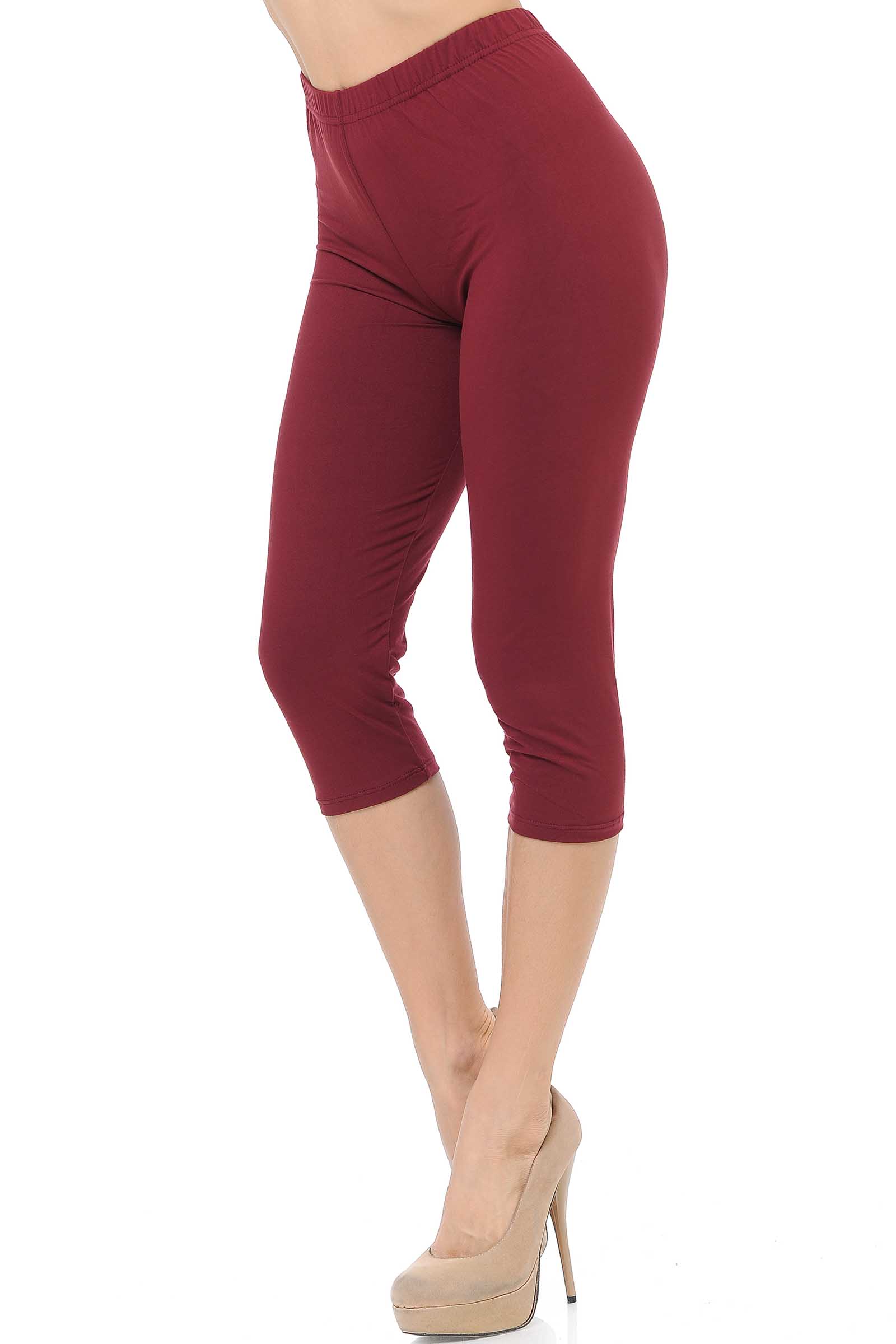 Buttery Smooth Basic Solid Capris - New Mix
