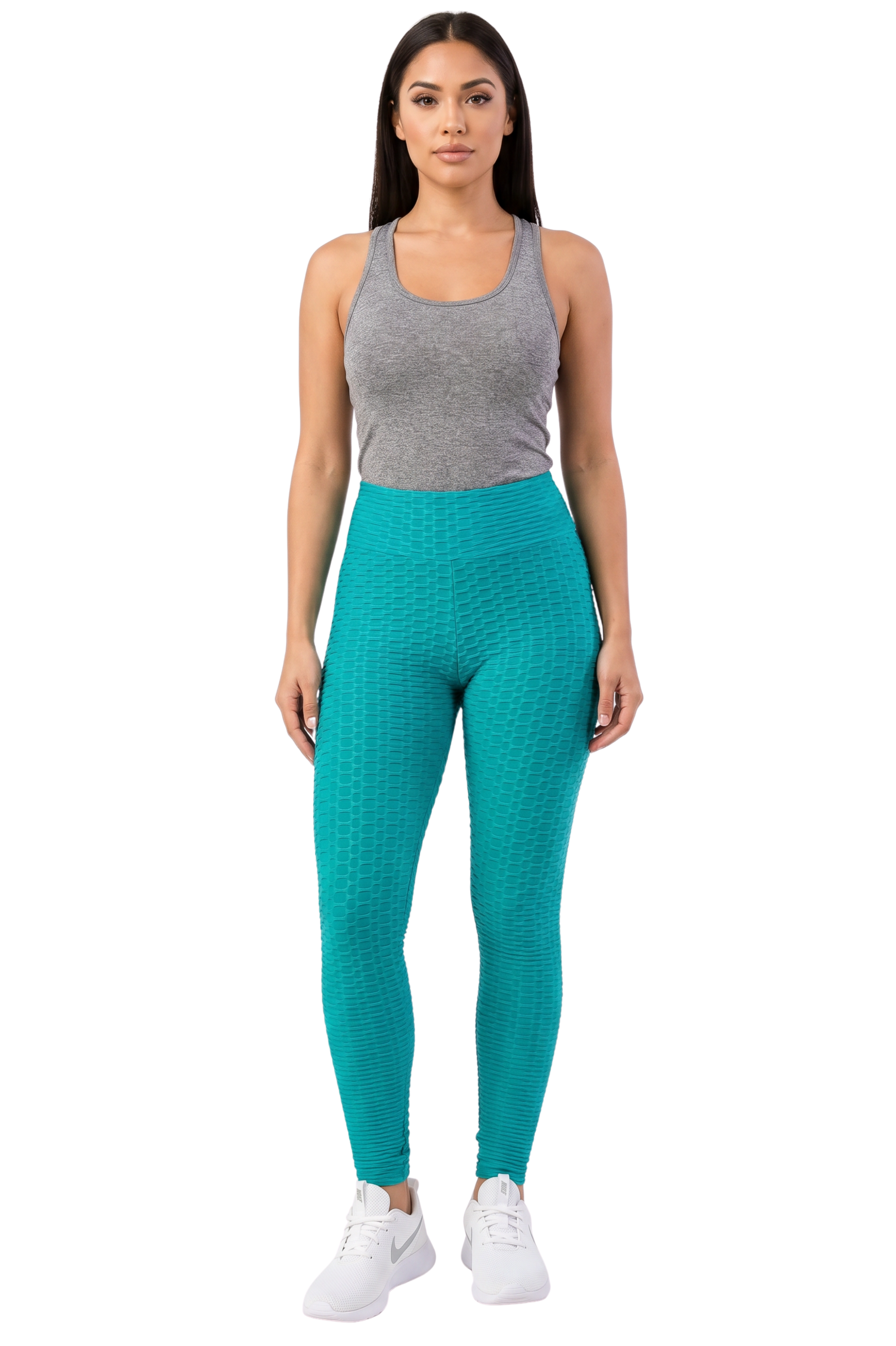 Scrunch Butt High Waisted Plus Size Leggings