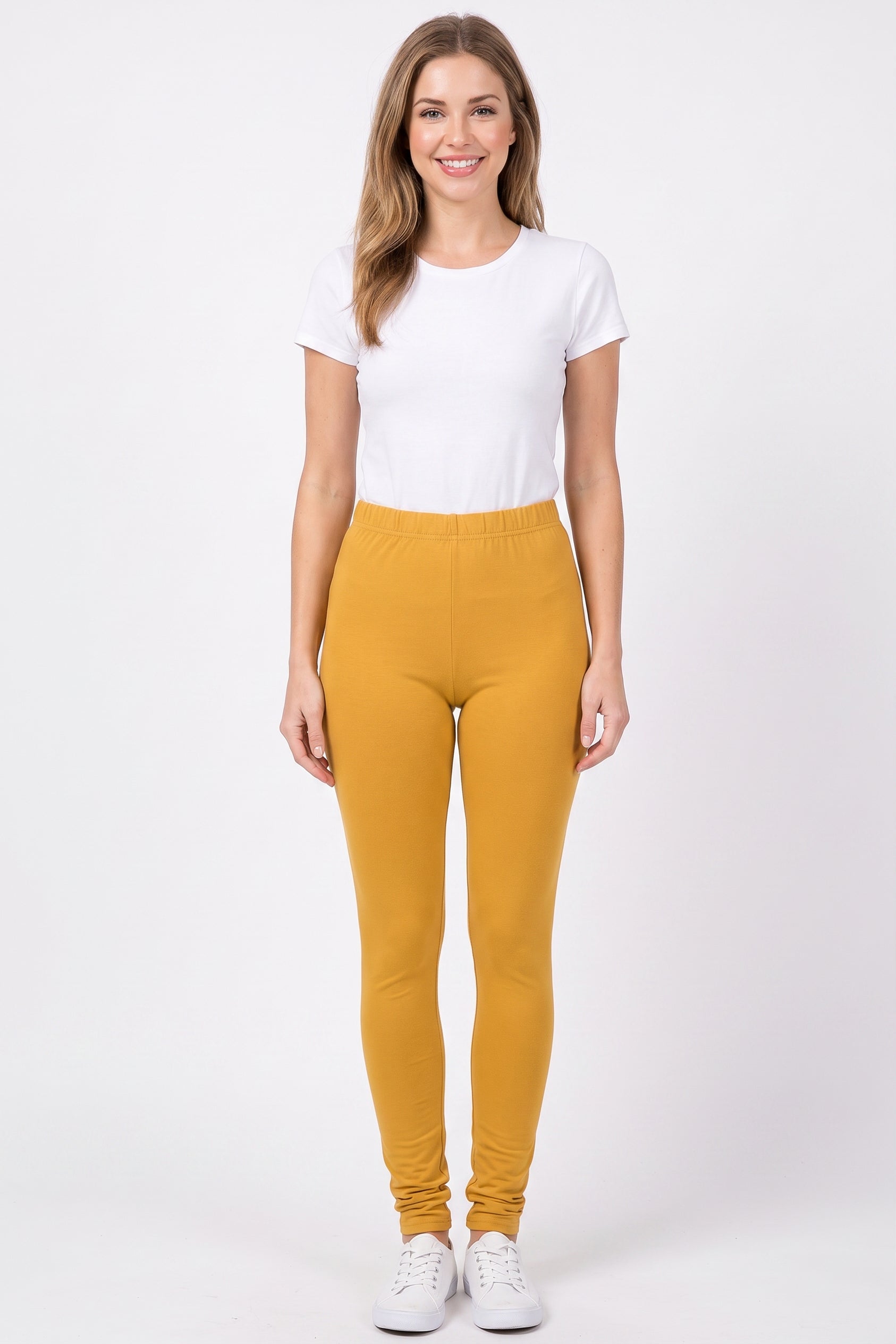 Premium Fleece Lined Multi Size Solid Leggings | New Mix