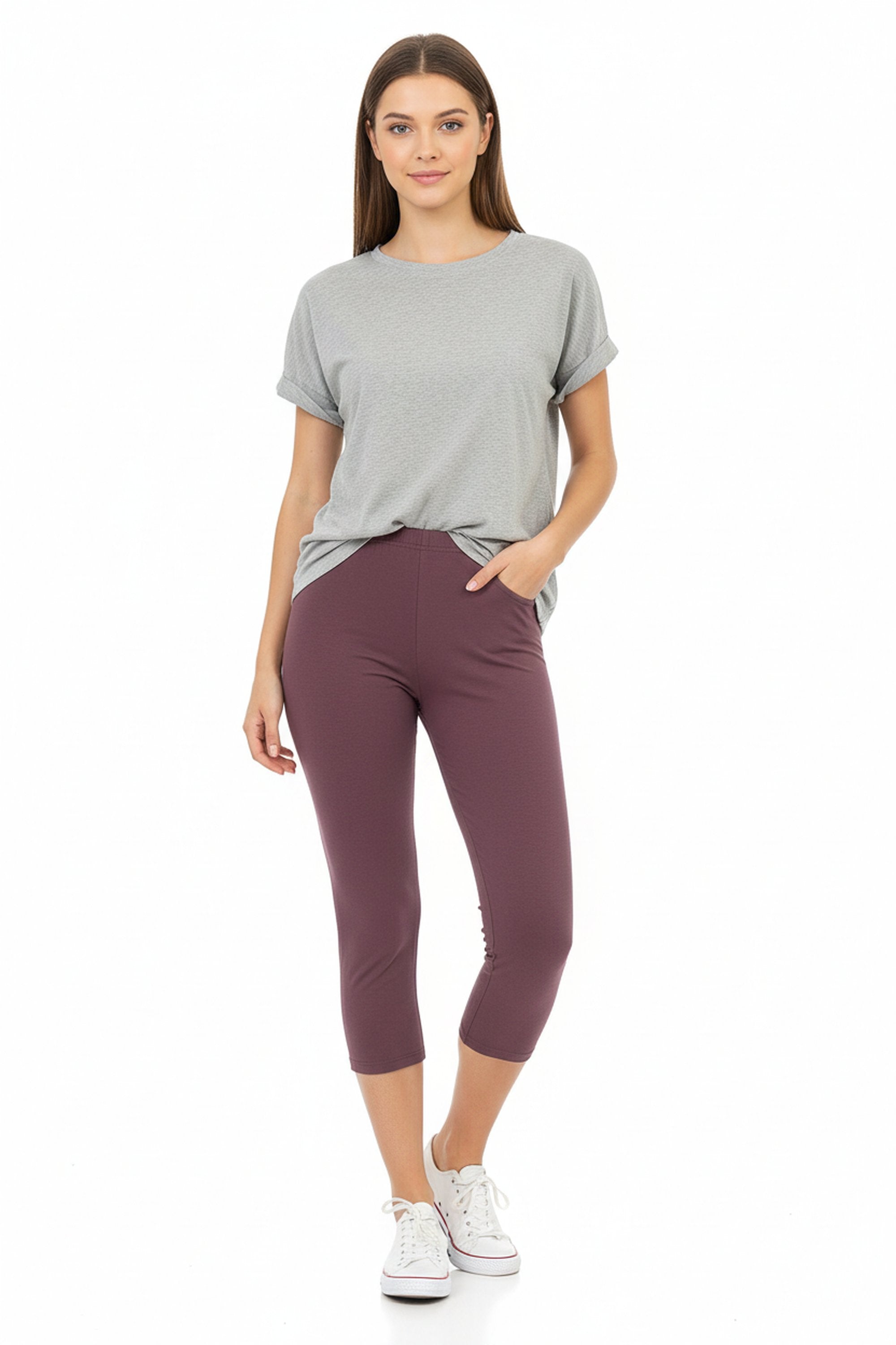 Buttery Smooth Basic Solid Capris | New Mix
